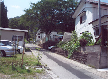 鴫山城登城口